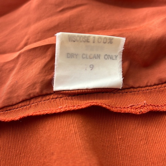 Vintage Burnt Orange Top - Picture 8 of 12